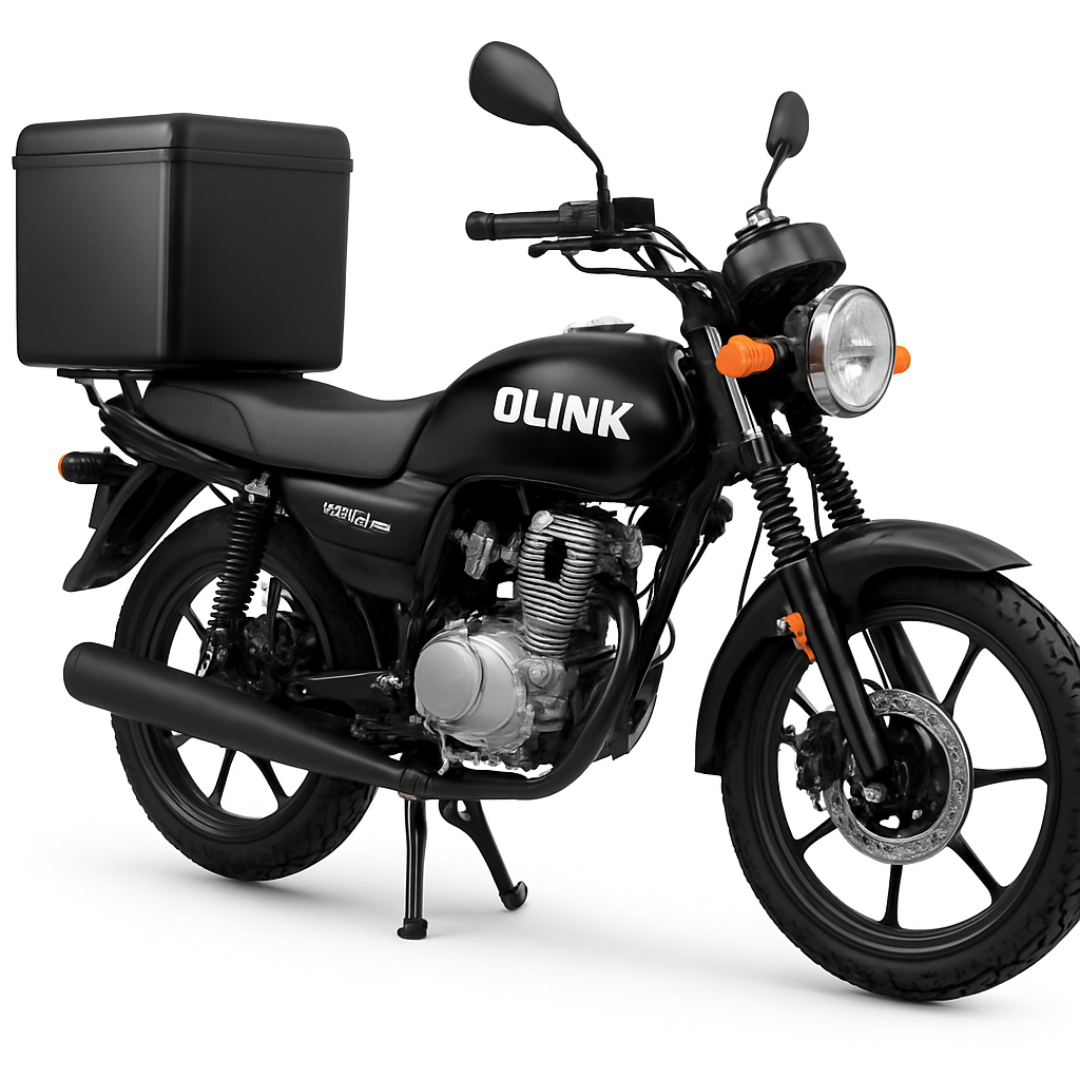 Motorcycle + Dispatch Box